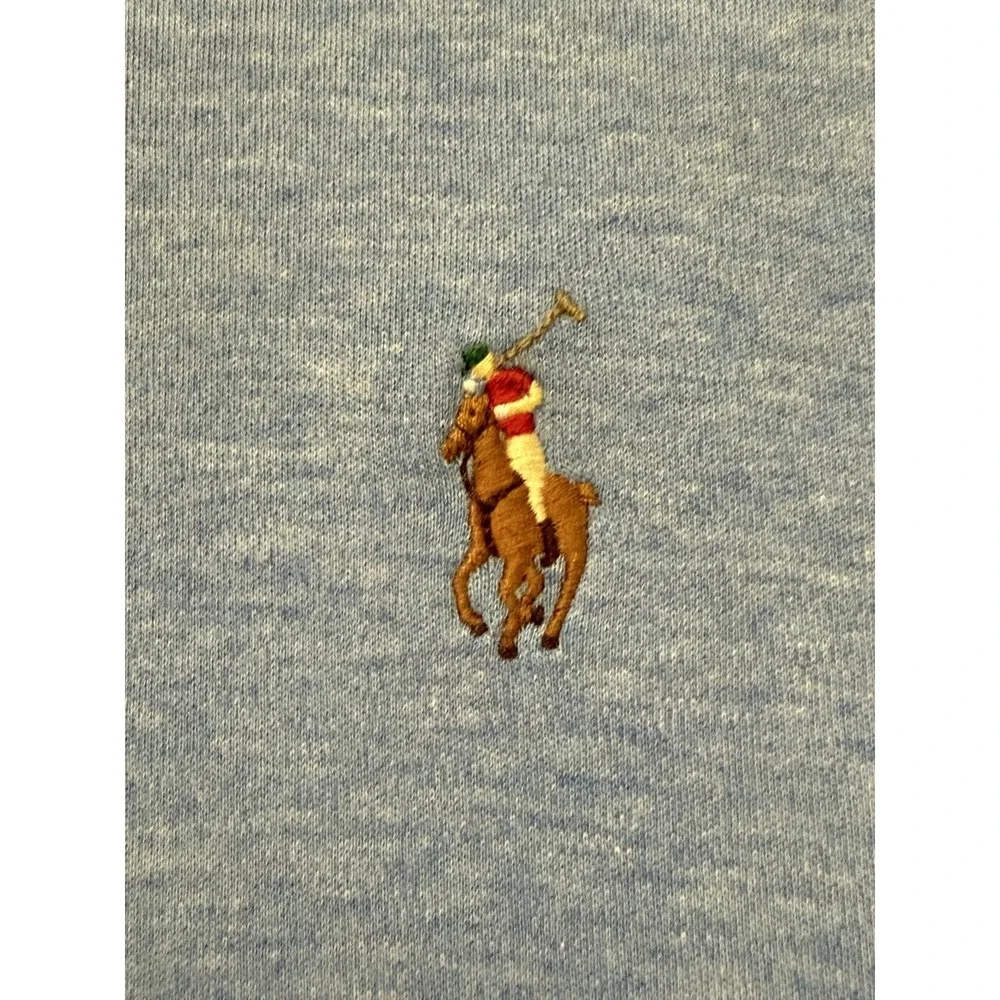 Polo Ralph Lauren Shirt Mens XL‎ Blue Classic Fit Tri Color Pony Preppy Dadcore